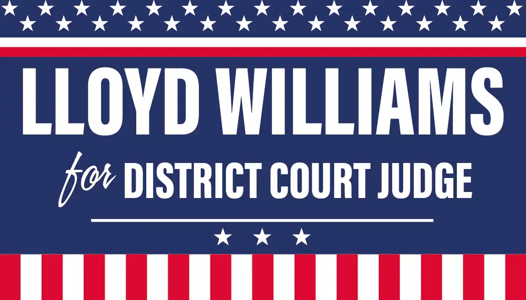Lloyd Williams for District Court Judge